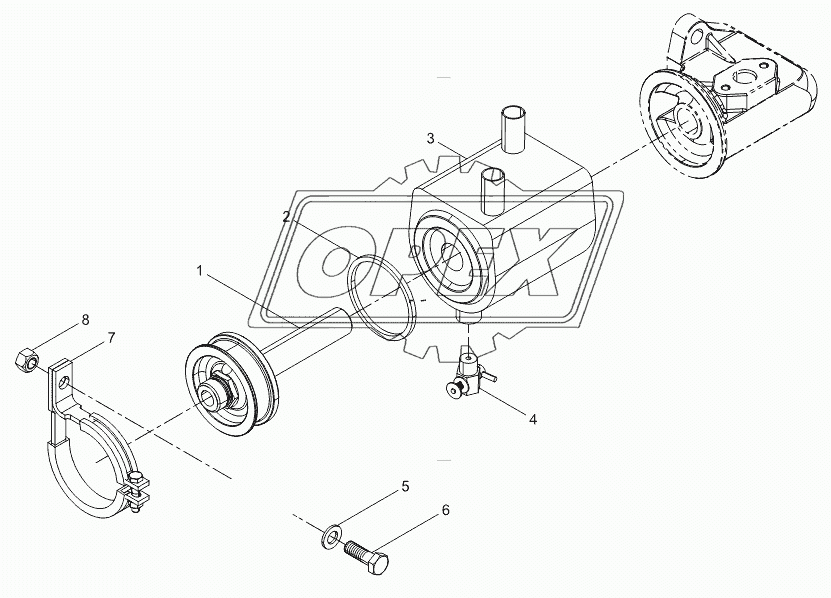 Oil cooler assembly