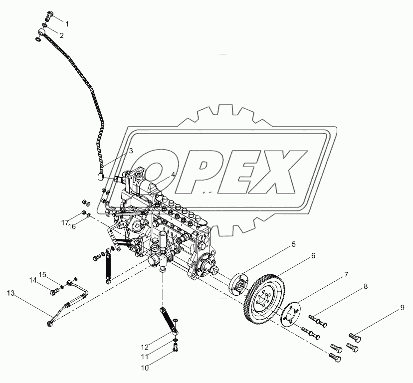 Injection pump assembly