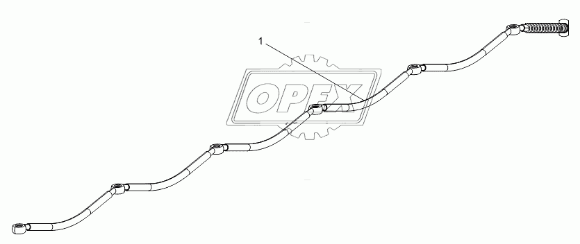 Injector Return Pipe Group