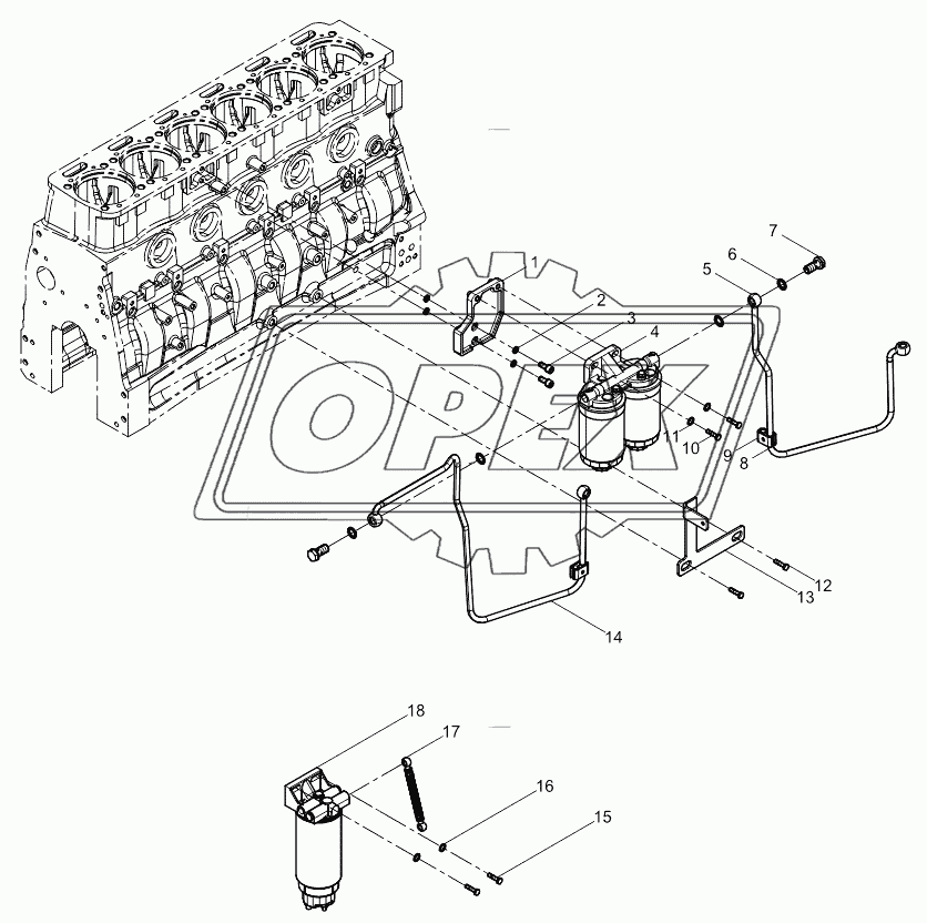 Fuel filter assembly