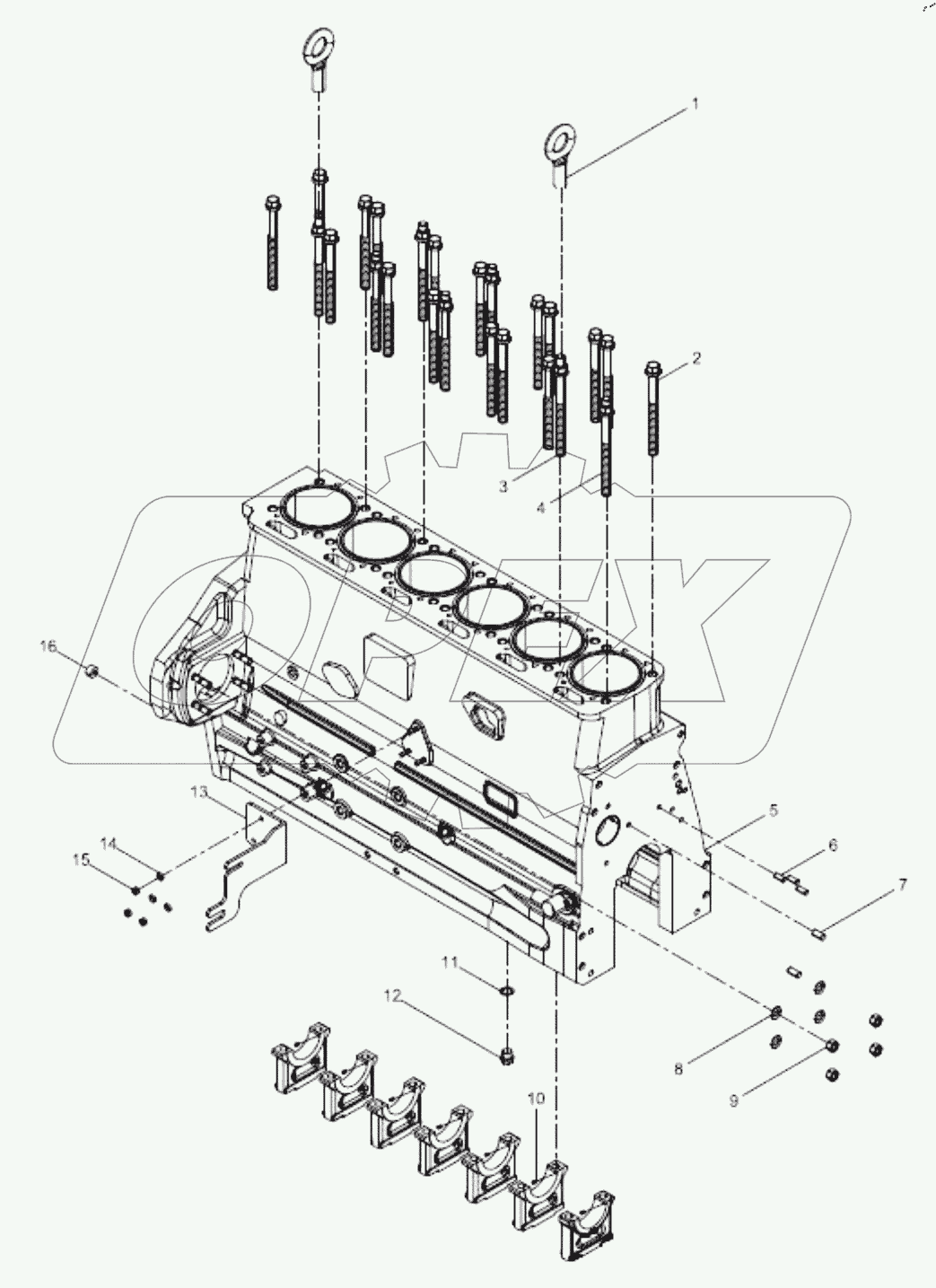  Cylinder block assembly