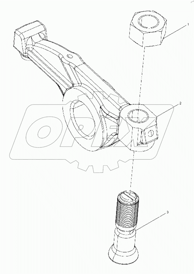  13037827 Rocker arm subassembly