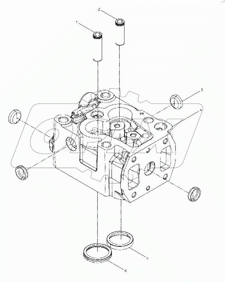  13028588 Cylinder head group