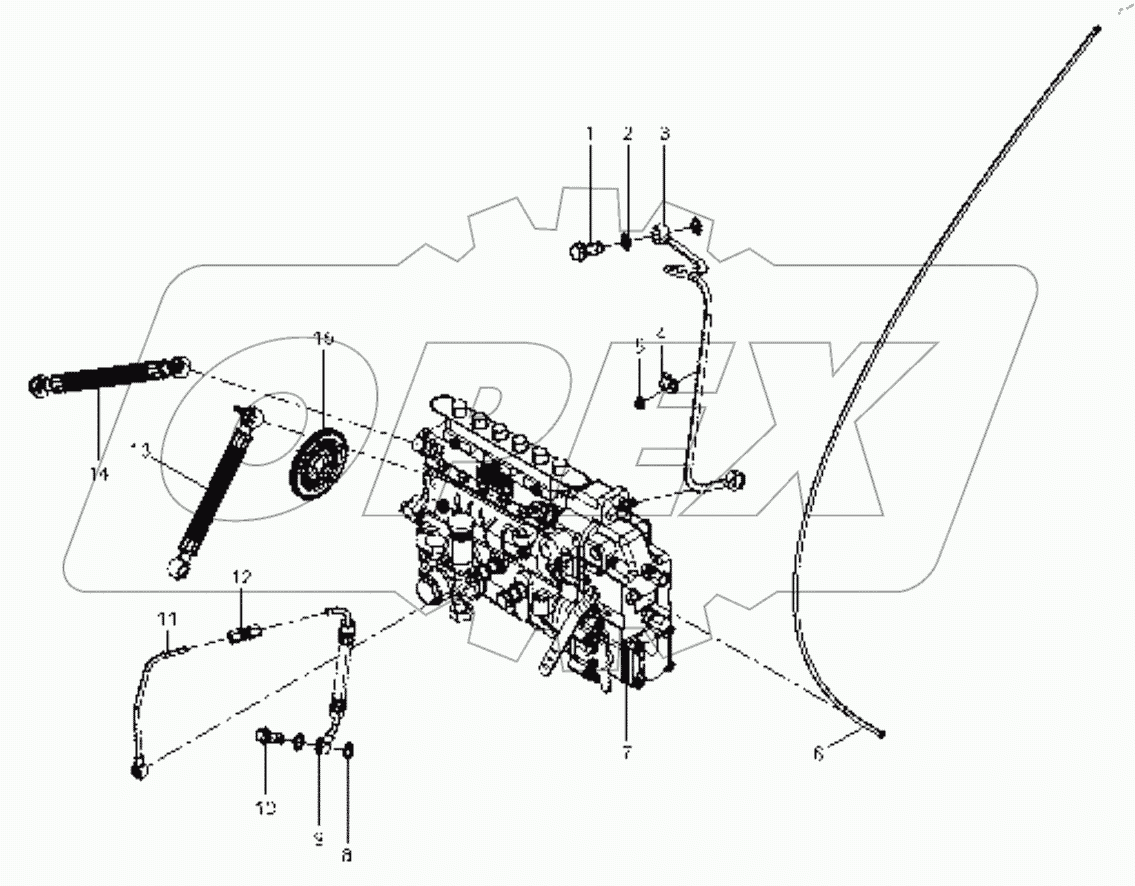  Injection pump assembly