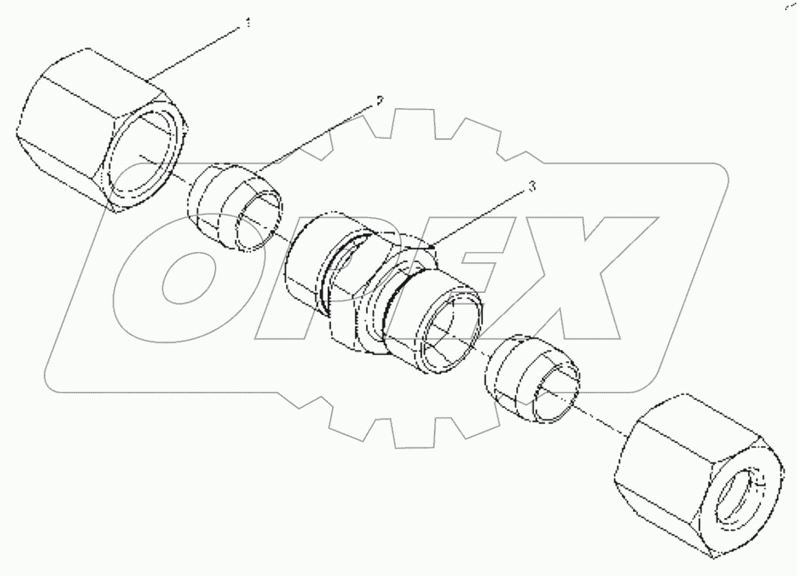  13021772 Hose nipple