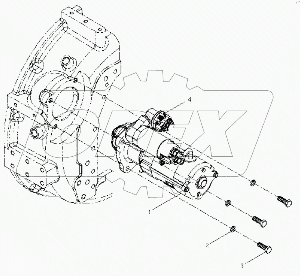  Starter motor group