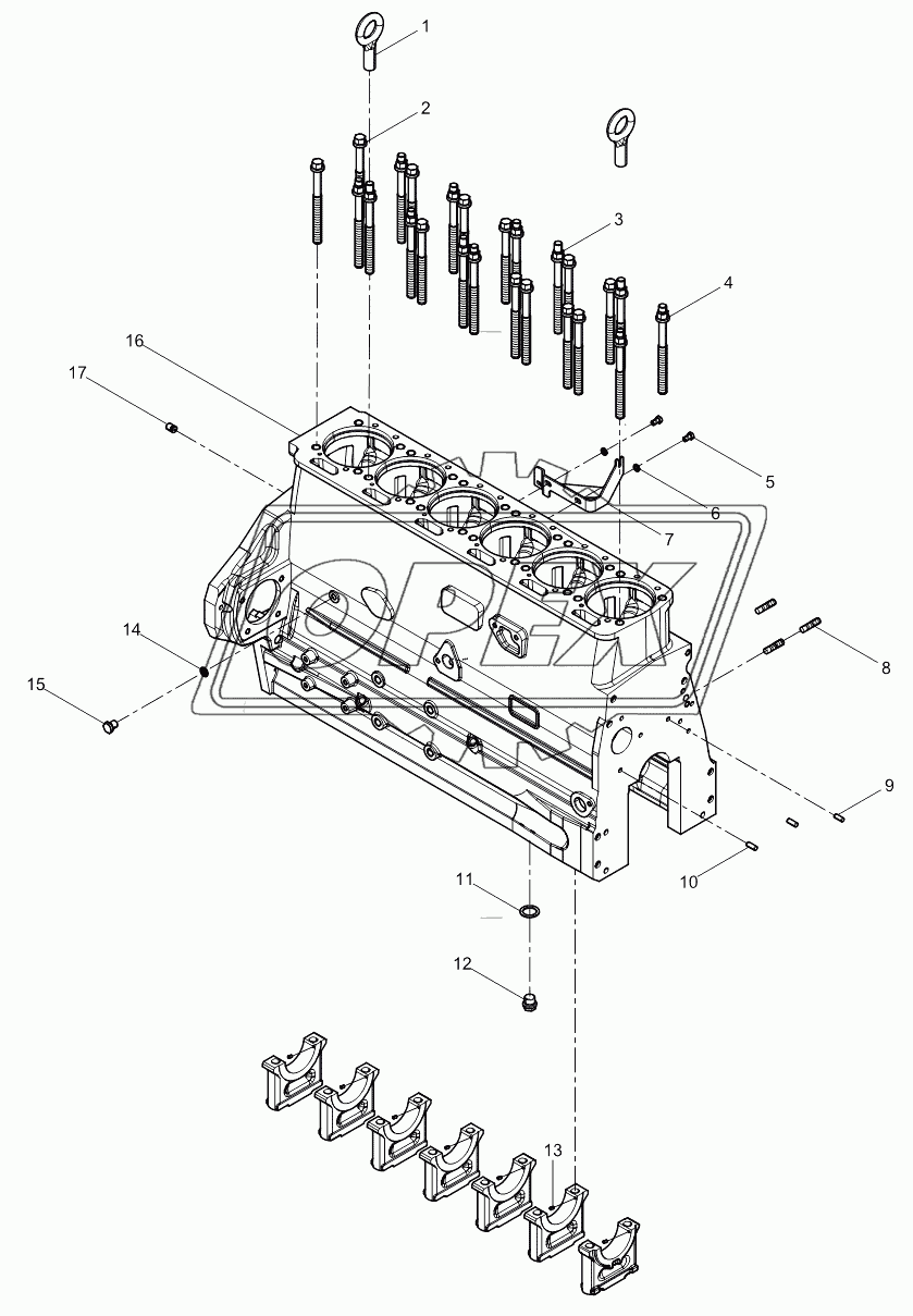 Cylinder block assembly