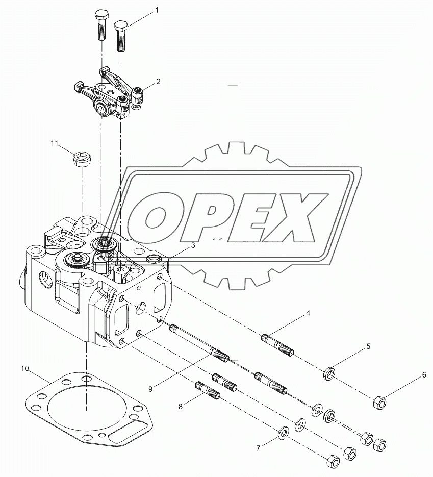 Cylinder head assembly 1