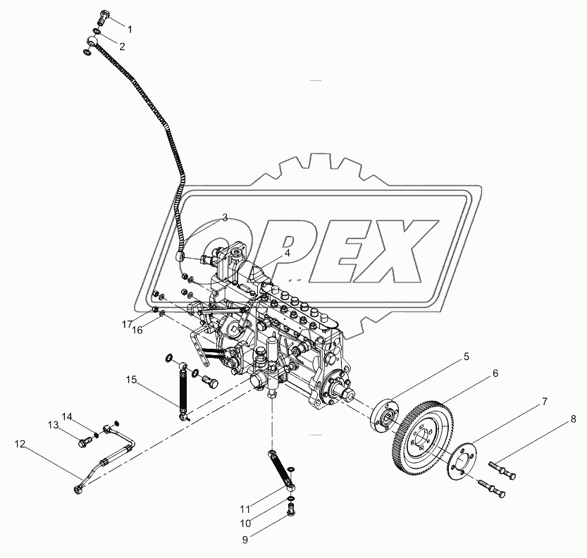 Injection pump assembly