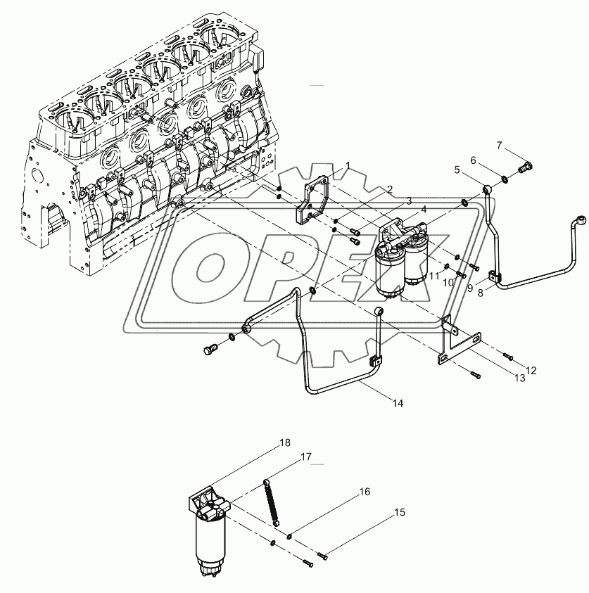 Fuel filter assembly