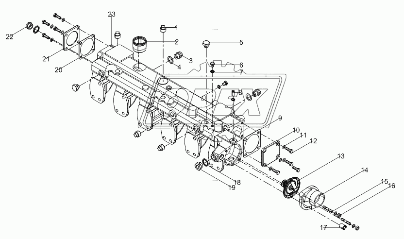 Intake Manifold Subassembly