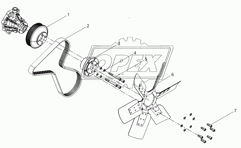 Water Pump Pulley Assembly