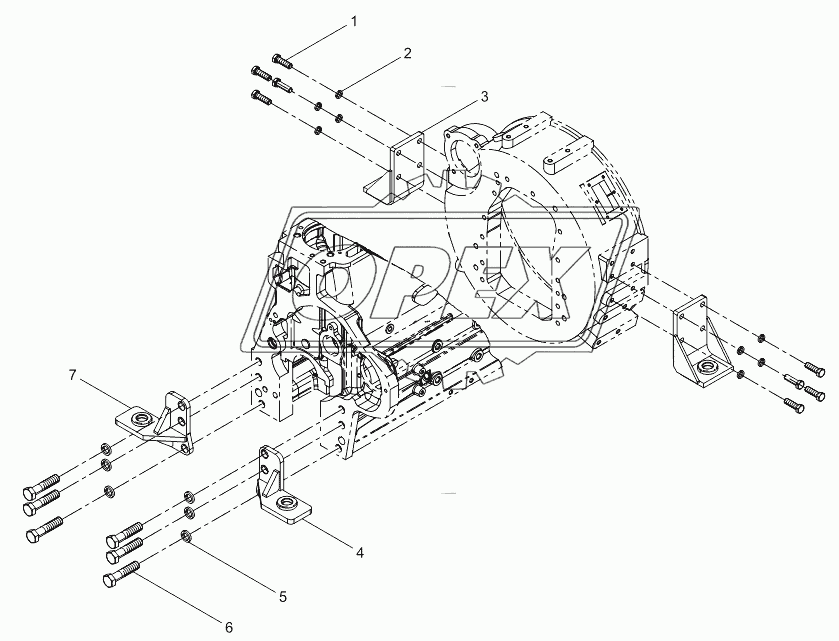 Engine bracket assembly