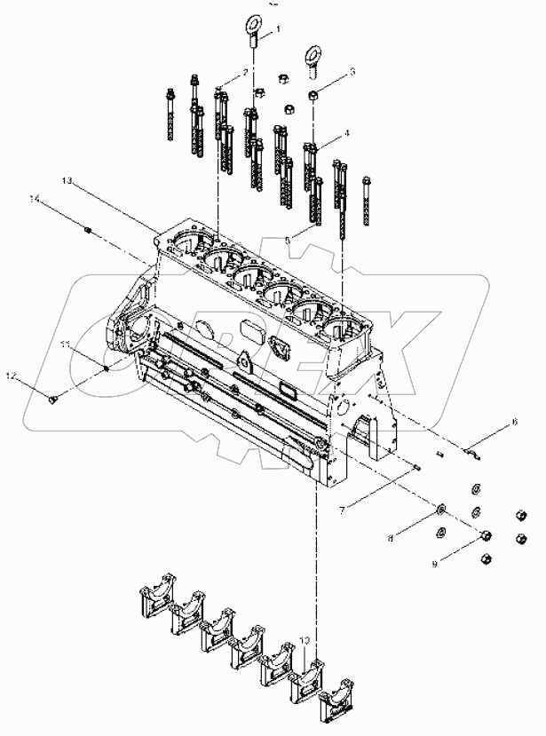  Engine block group