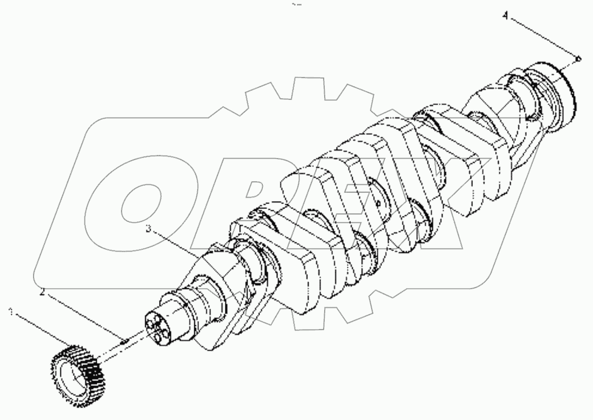  Crankshaft assembly