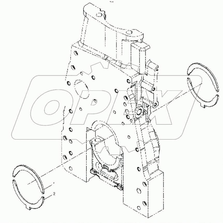  Thrust plate assembly