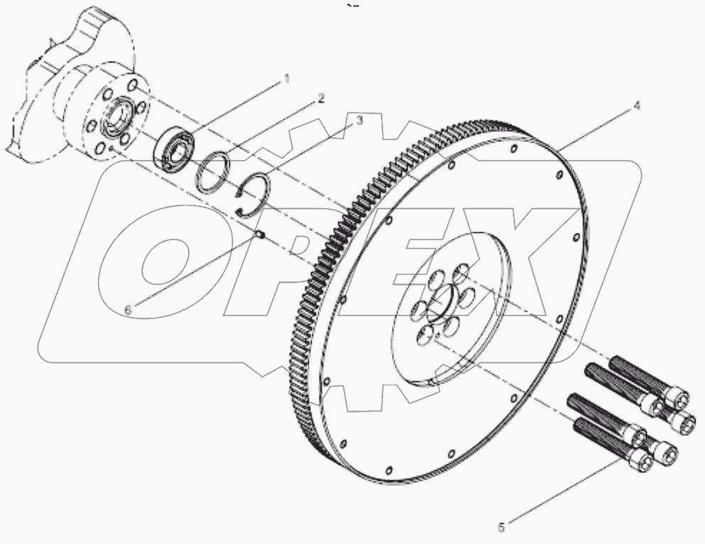  Flywheel assembly