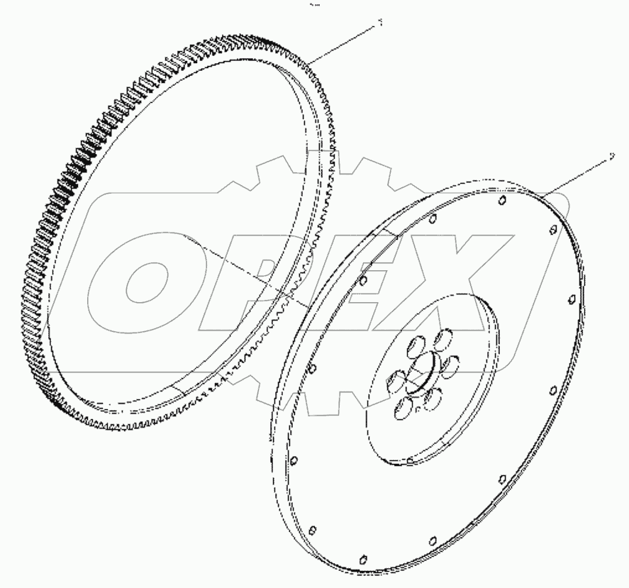  Flywheel assembly