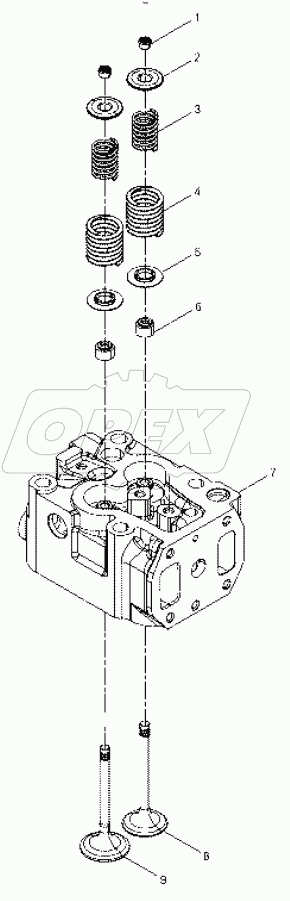  Cylinder head subassembly