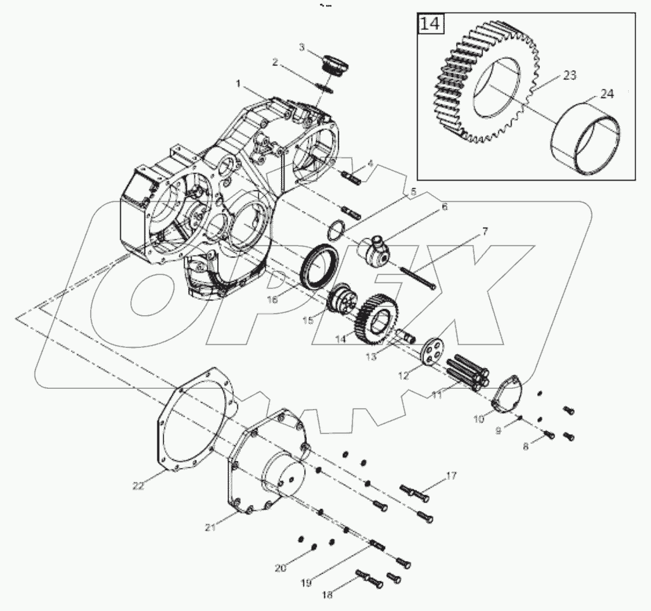  Timing gear cover group
