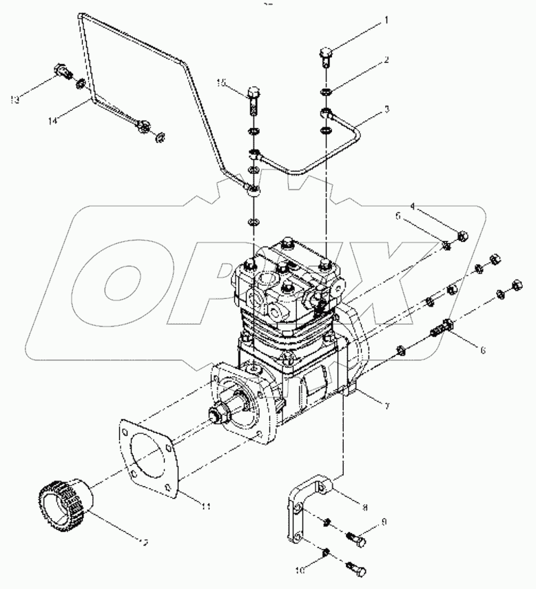  Air compressor assembly