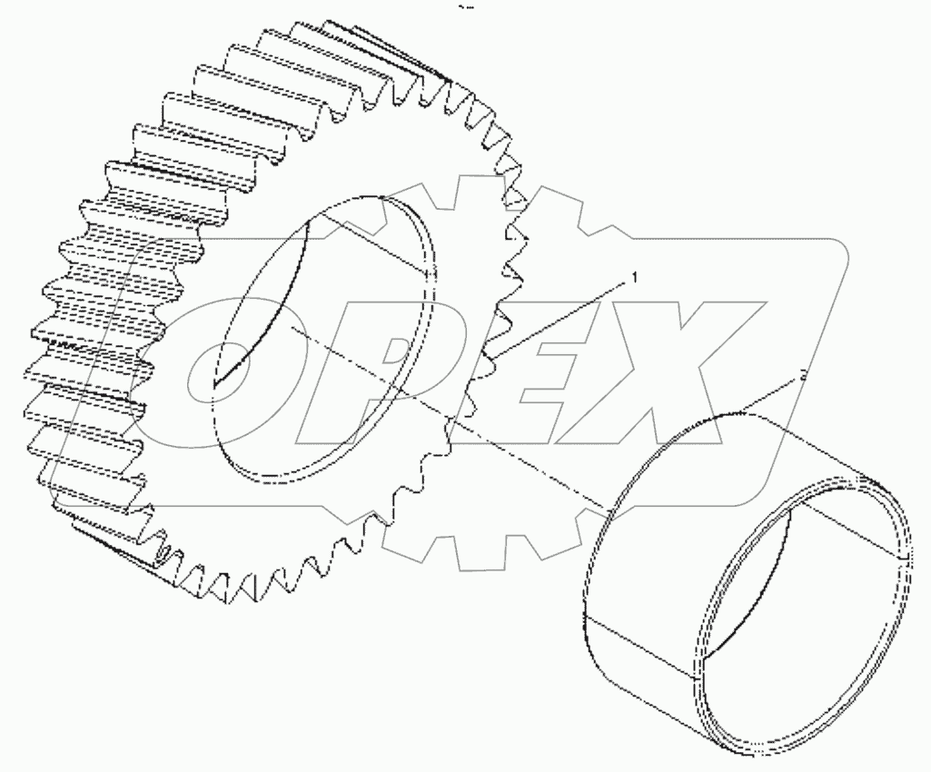  Intermediate gear