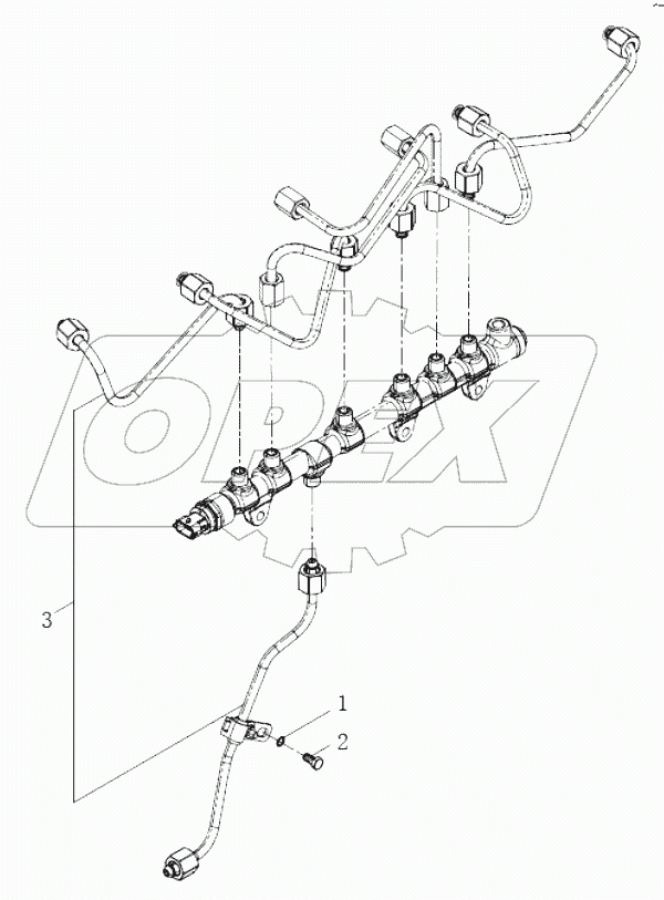  High-pressure tubing assembly