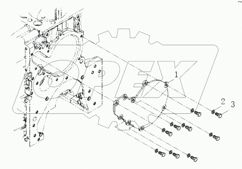  Front cover combination group