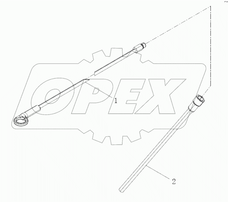  Oil dipstick and dipstick tube assemblies