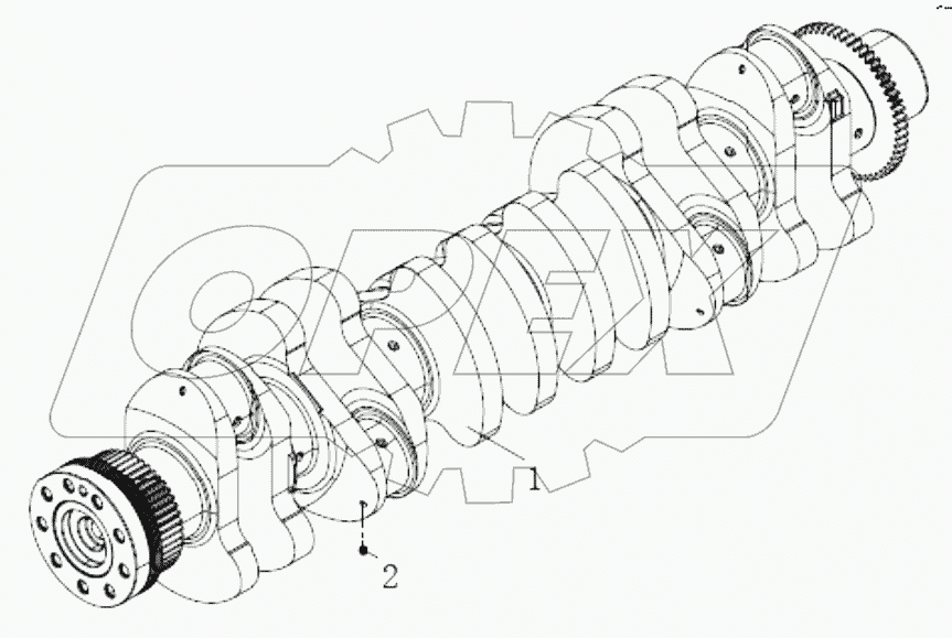  Crankshaft combination