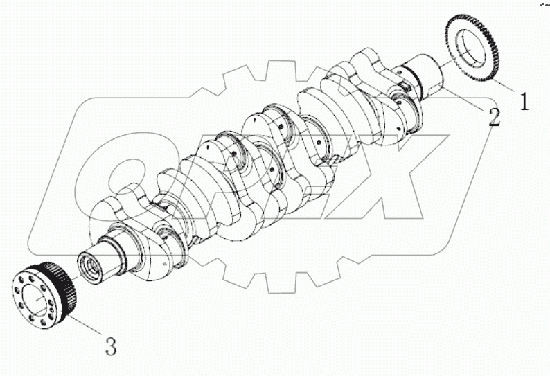  Crankshaft assembly