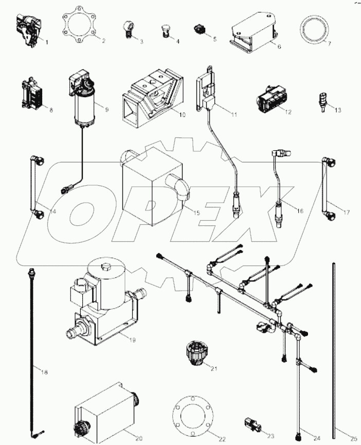  Parts box combination