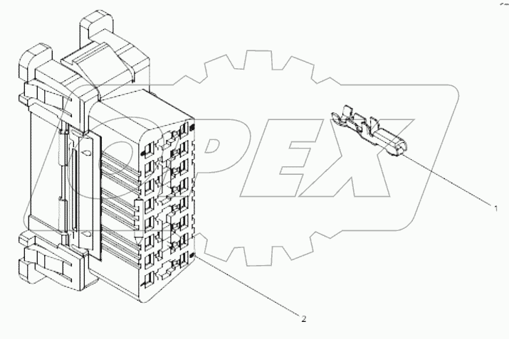  Hole diagnostic interface connector