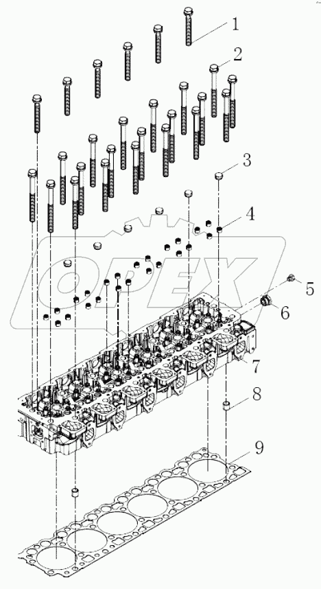  Cylinder head combination
