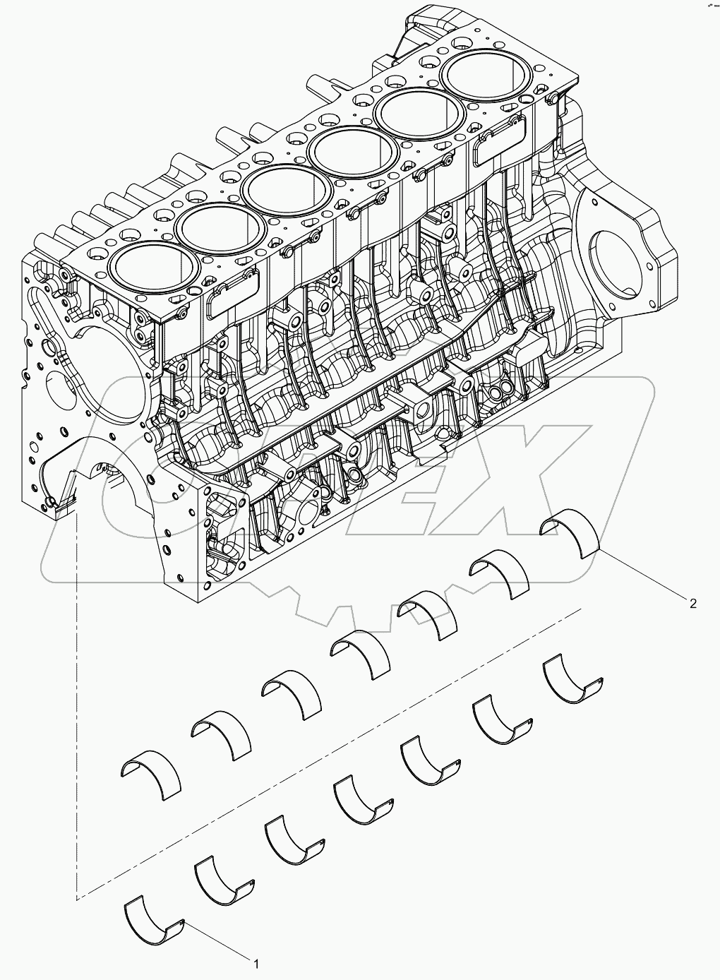  Main Bearing Set