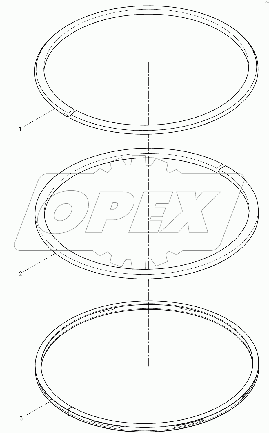  Piston Ring Set