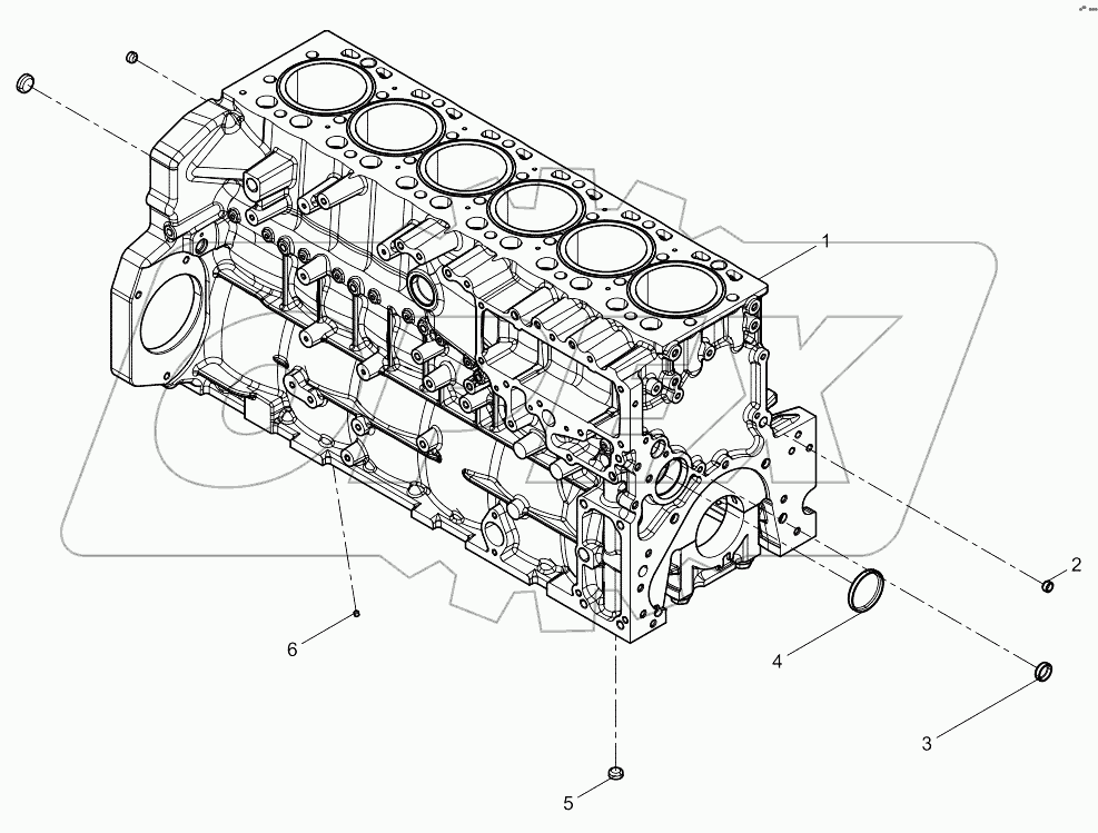  Crankcase assembly
