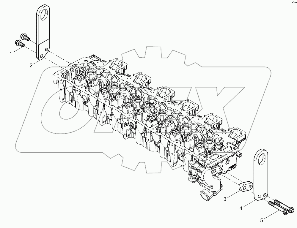  Engine Hanger Plate Group