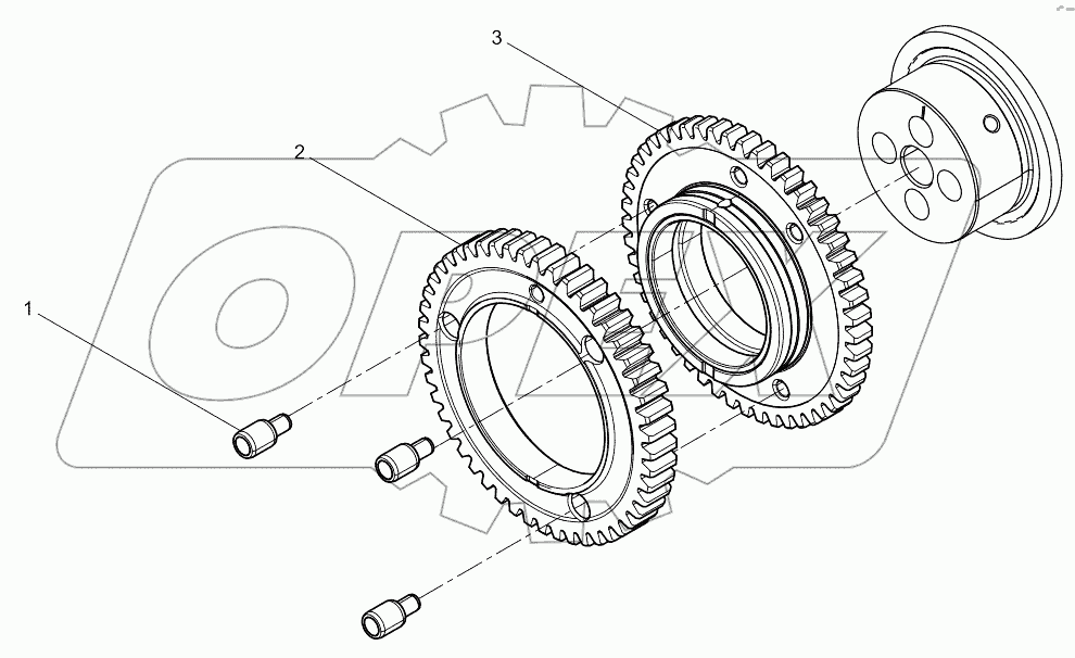  Idler Gear Assembly