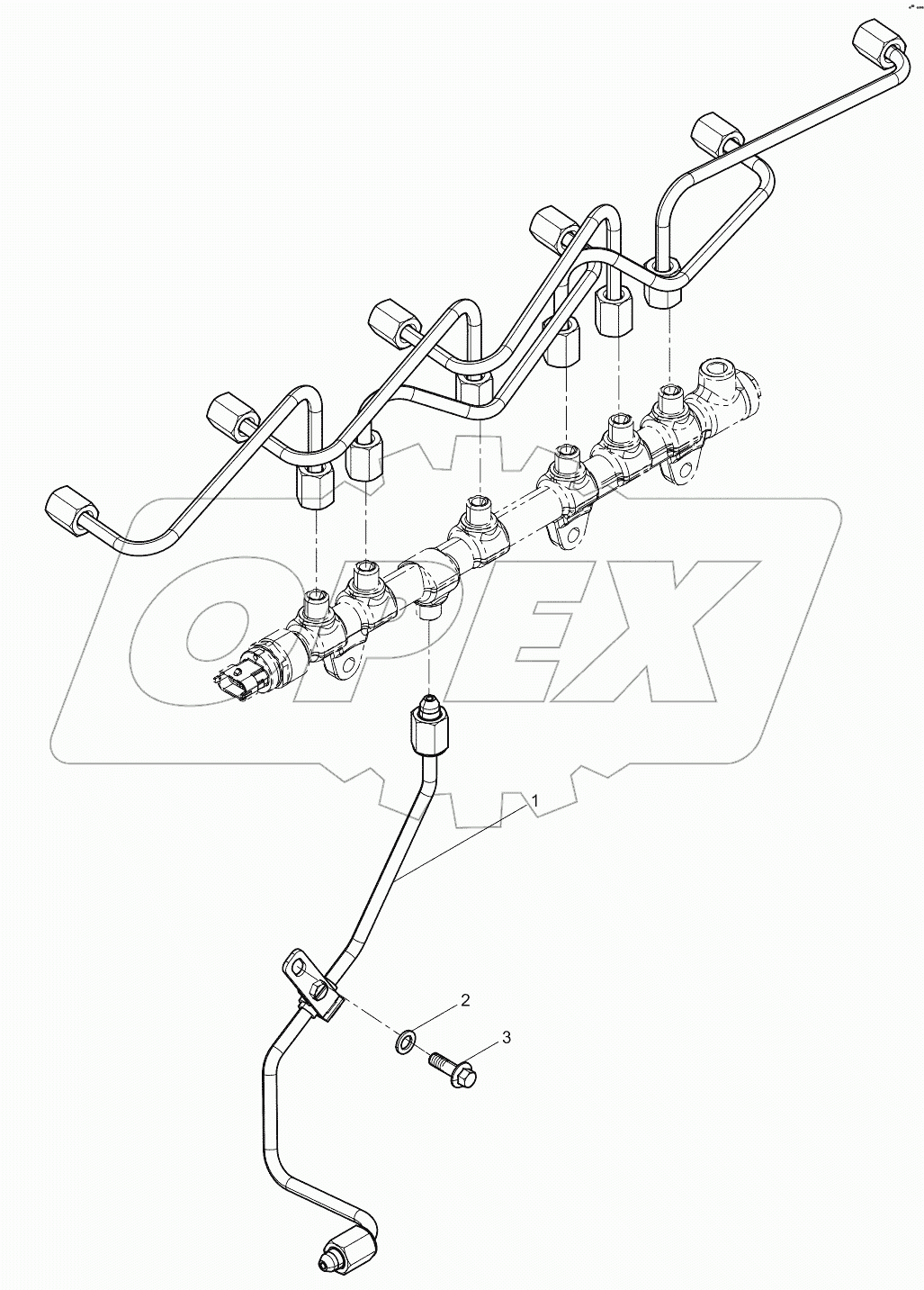  High Pressure Fuel Pipe Group