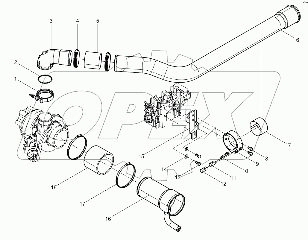  Compressor Pipe Group