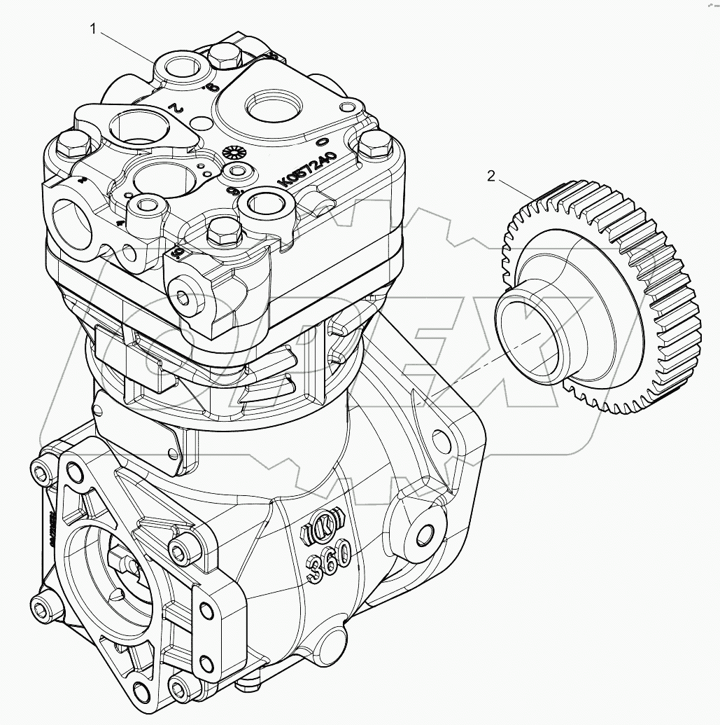  Air Compressor Assembly