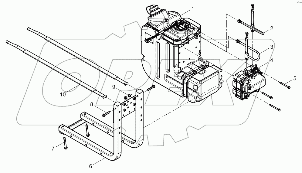  Integrated Urea Tank Assembly