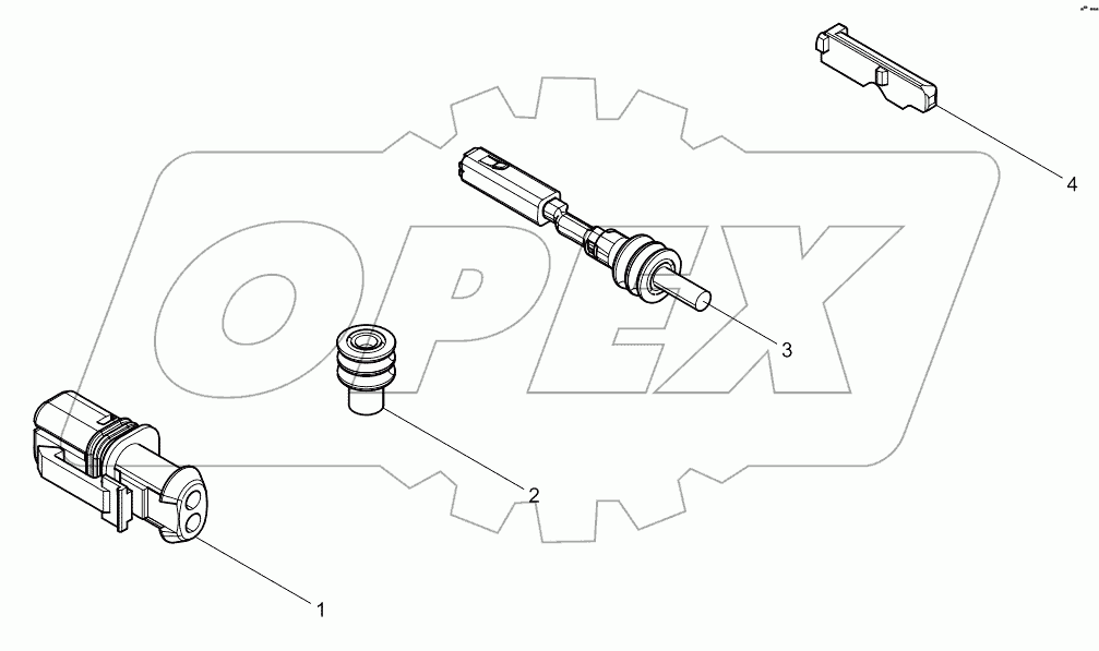  Starting relay Conneting parts