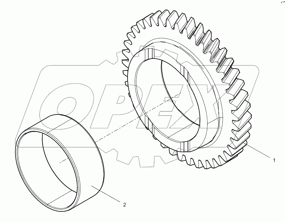  Idler Gear Assembly