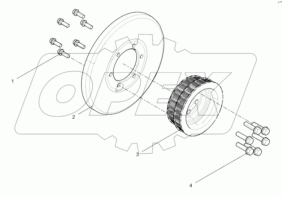  Crankshaft Pulley Group