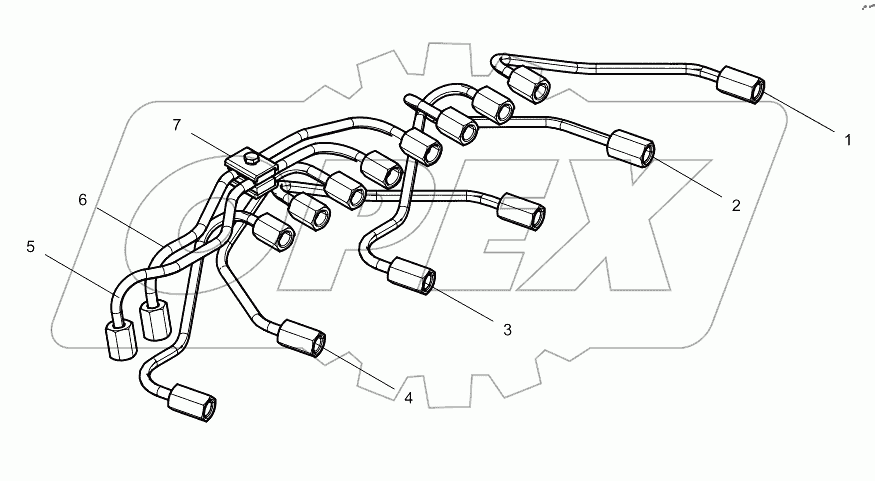  High-pressure Fuel Pipe Assembly