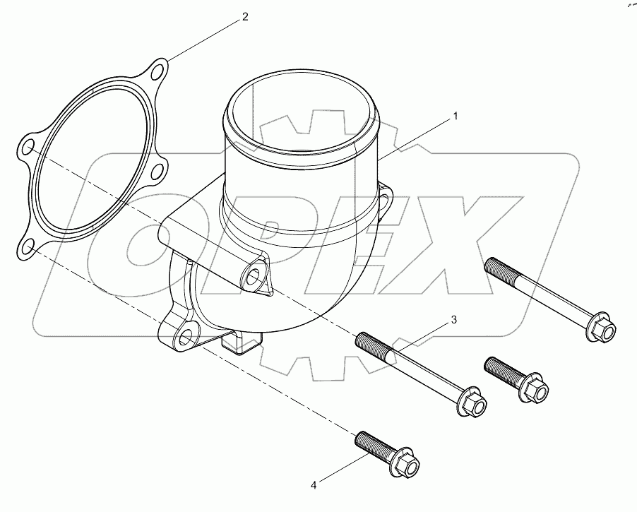  Intake Connecting Pipe Group