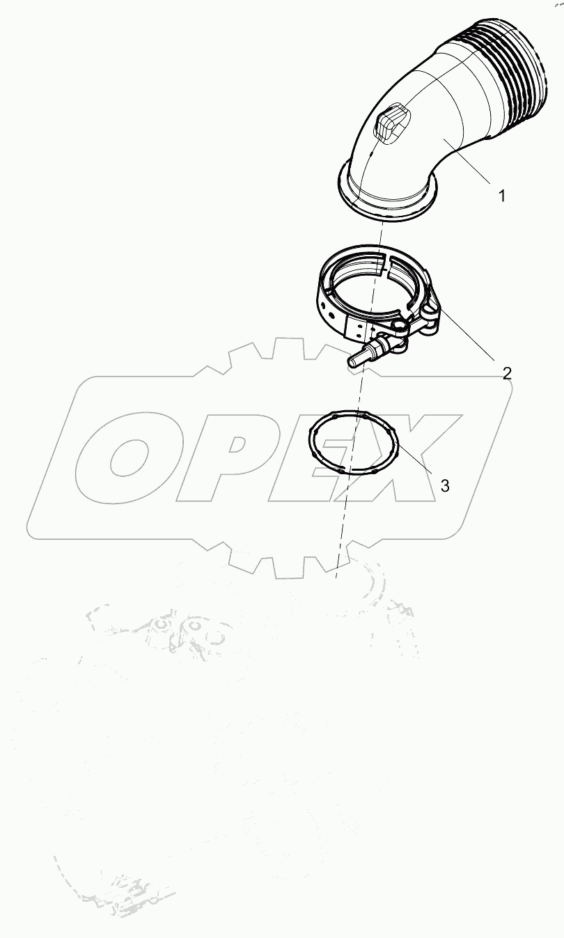  Turbocharger Compressor Air-Outlet Pipe Group