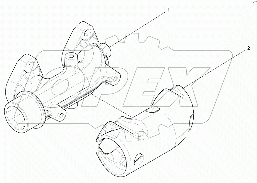  Exhaust Manifold Heat Shield Assembly